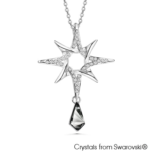 Swarovski north store star necklace