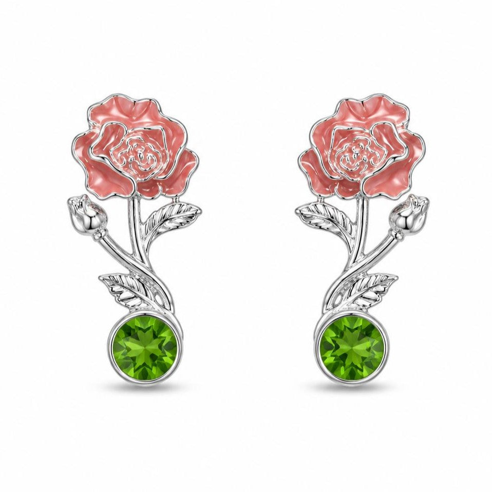 Flora Birth Month Earrings (12 Months)