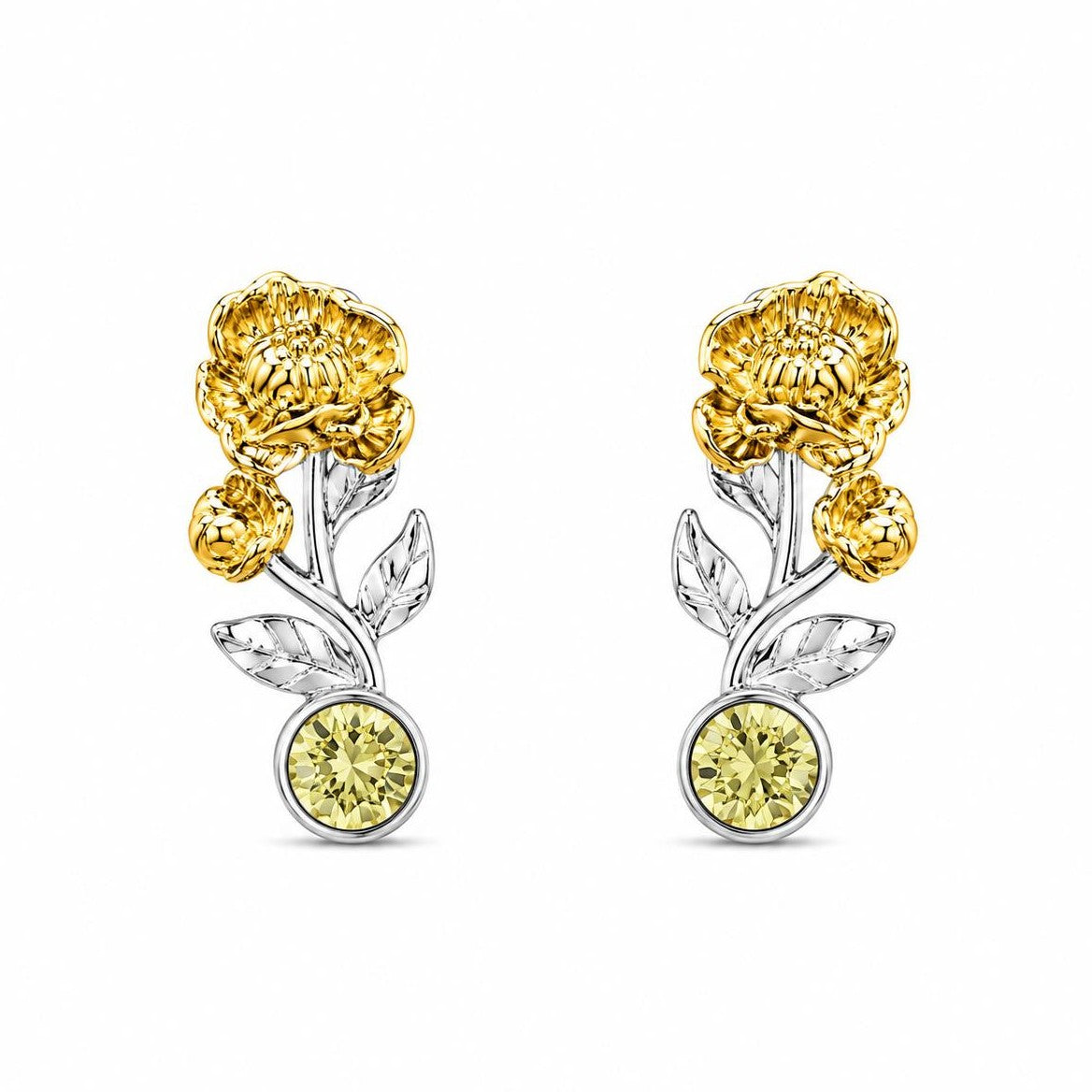 Flora Birth Month Earrings (12 Months)