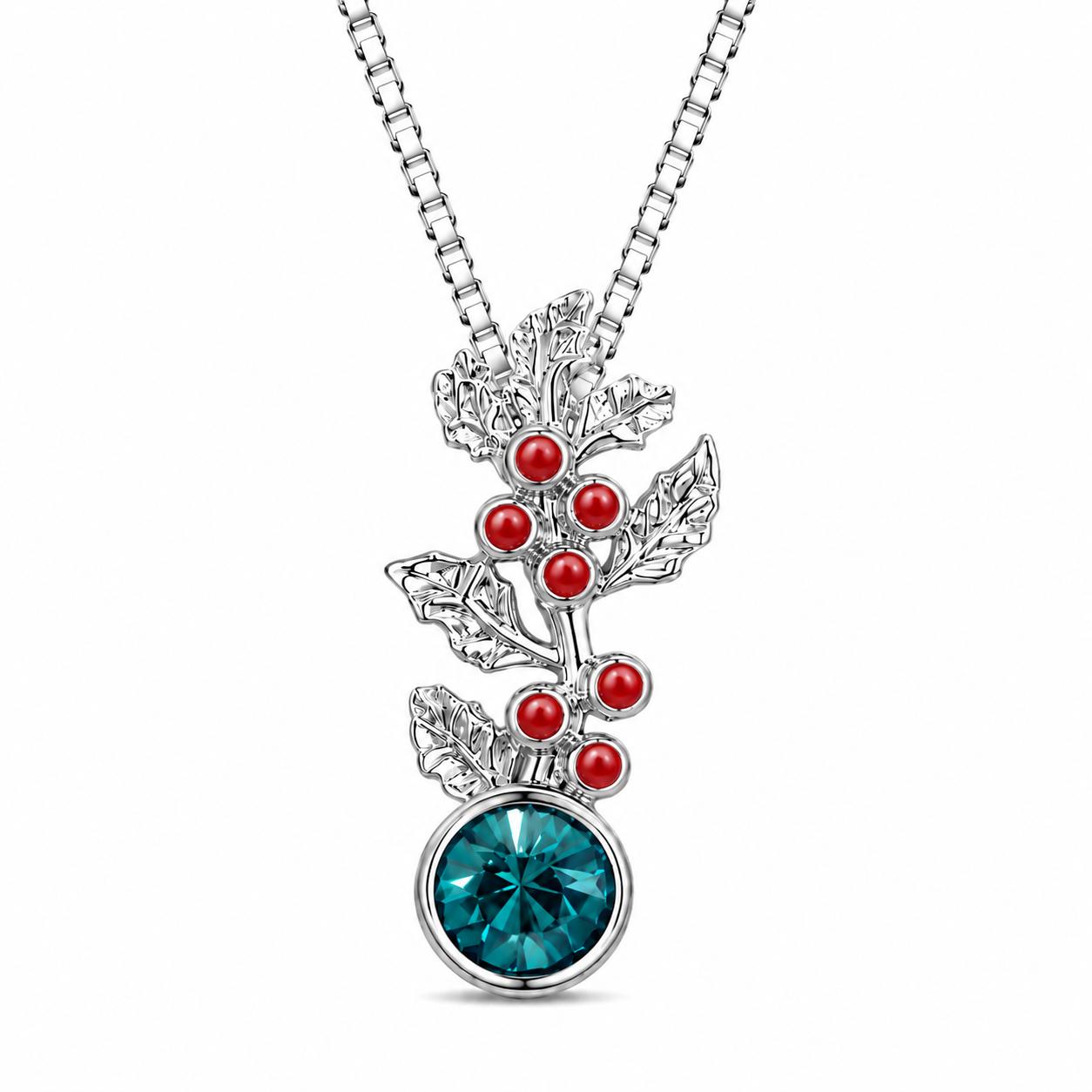 Flora Birth Month Necklace (12 Months)