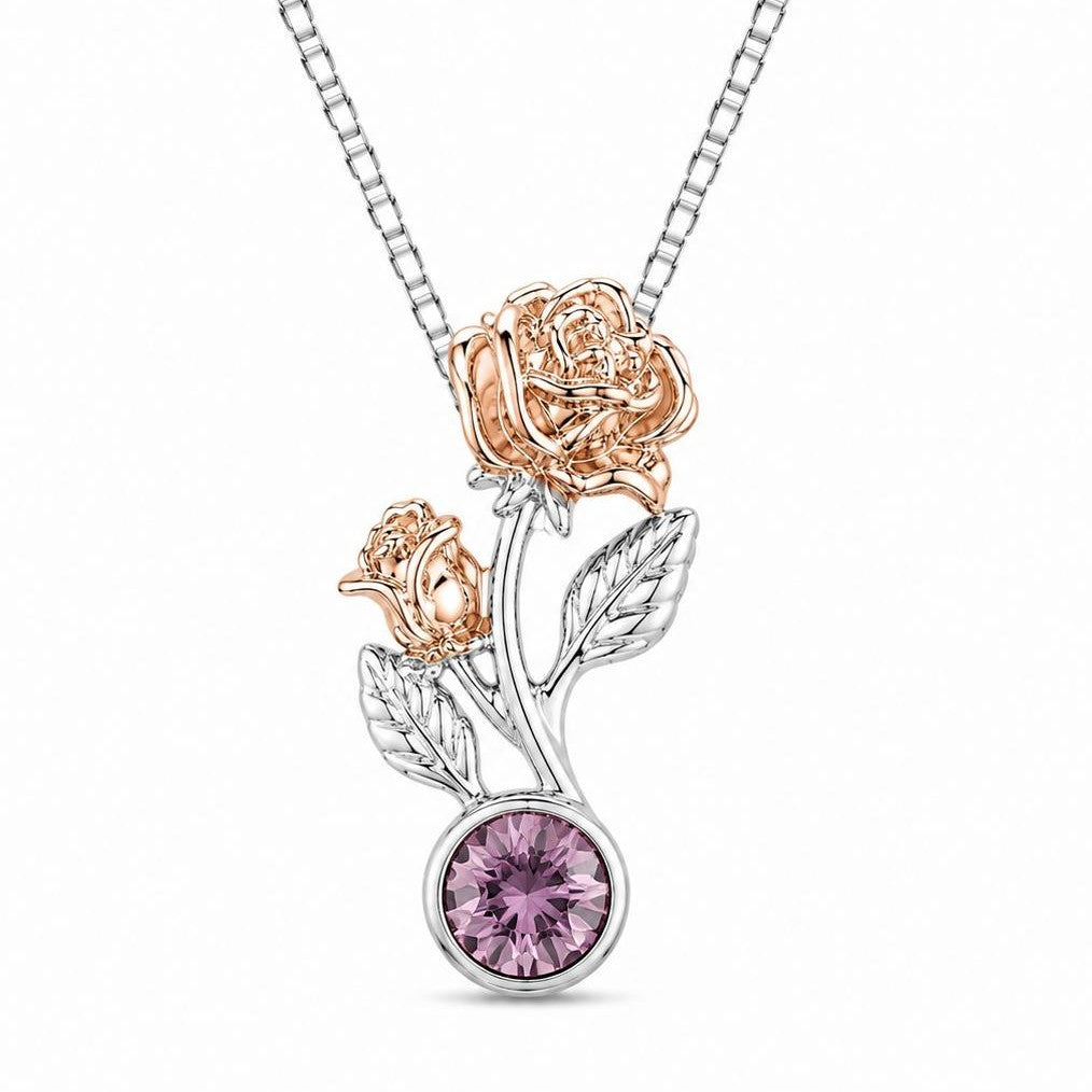 Flora Birth Month Necklace (12 Months)