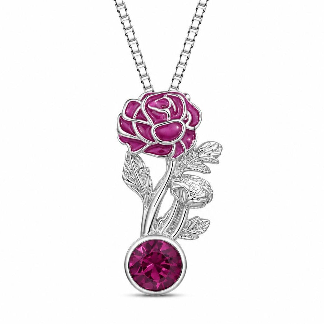 Flora Birth Month Necklace (12 Months)