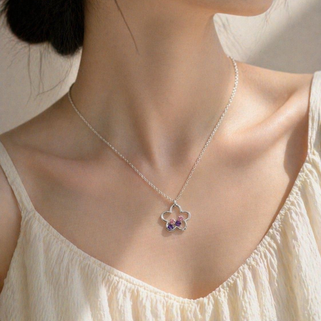 Crystal Bloom Necklace