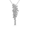 Angel Necklace (Clear Diamond, Pure Rhodium Plated) - Lush Addiction, Crystals from Swarovski®