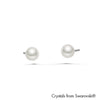 Multi-Style Earrings Pure Rhodium Plated Lush Addiction Crystals and Pearls from Swarovski