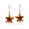 Cattleya Earrings Clear Crystal 18K Gold Plated Lush Addiction, Crystals from Swarovski®