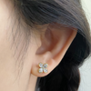Clover Earrings (18K Gold Plated) - Lush Addiction, Crystals from Swarovski®