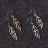 Foliage Earrings Clear Crystal 18K Gold Plated Lush Addiction Crystals from Swarovski 