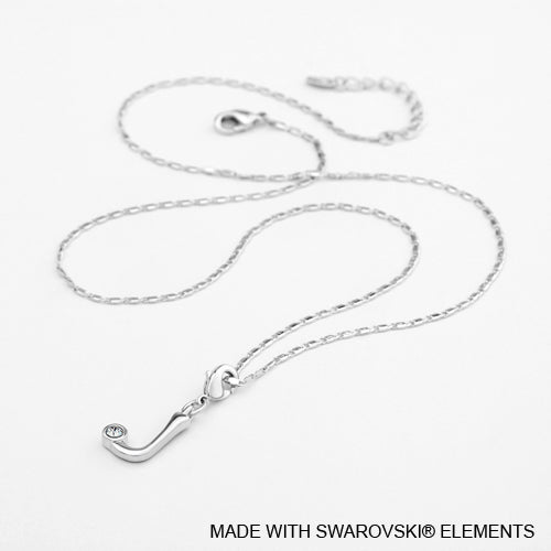 Alphabet J Charm Necklace