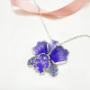 Dendrobium Orchid Necklace