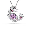 Cancer Horoscope Necklace (Pure Rhodium Plated) - Lush Addiction, Crystals from Swarovski®