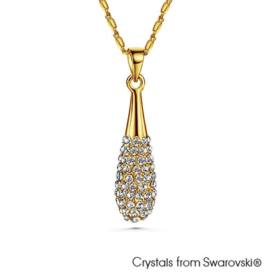 Galilea Necklace (18K Gold Plated) - Lush Addiction, Crystals from Swarovski®