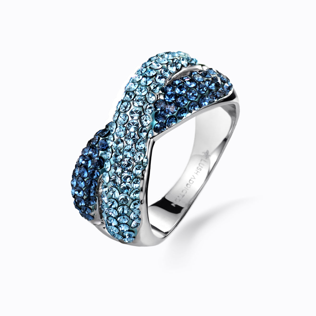 Rebecca Ring | Swarovski Crystals | Copper, Palladium, Gold or Rhodium ...